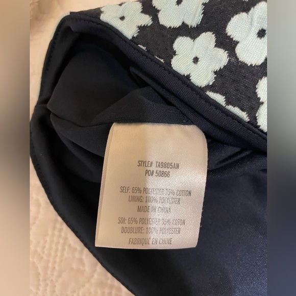 Anthropologie Eva Franco Floral Jacquard Crop Top - Picture 11 of 11